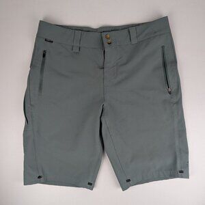 Tasco Mountain Bike Shorts Mens Size 34 Green Gray Active
